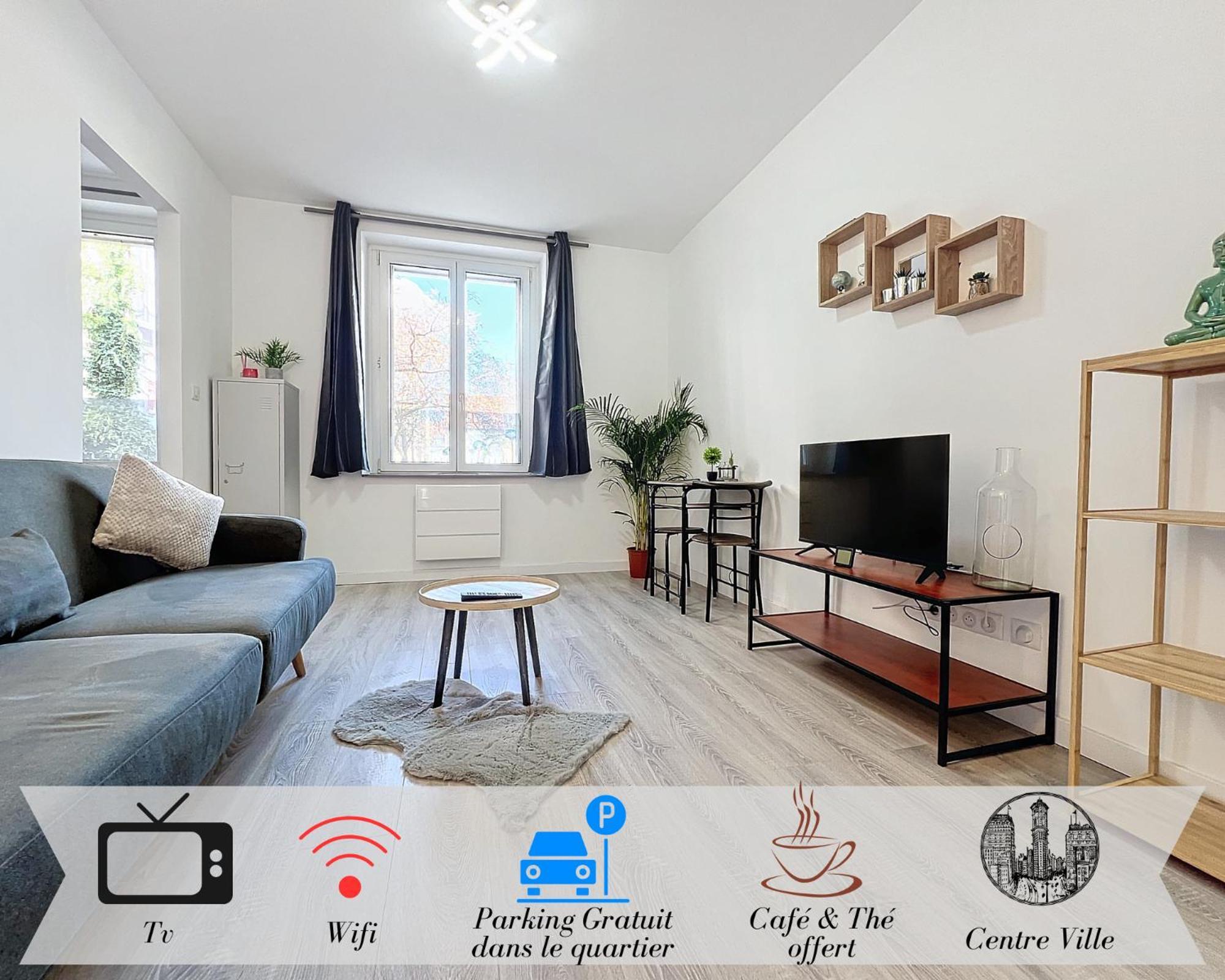Le K - Mulhouse Centre Apartment Luaran gambar