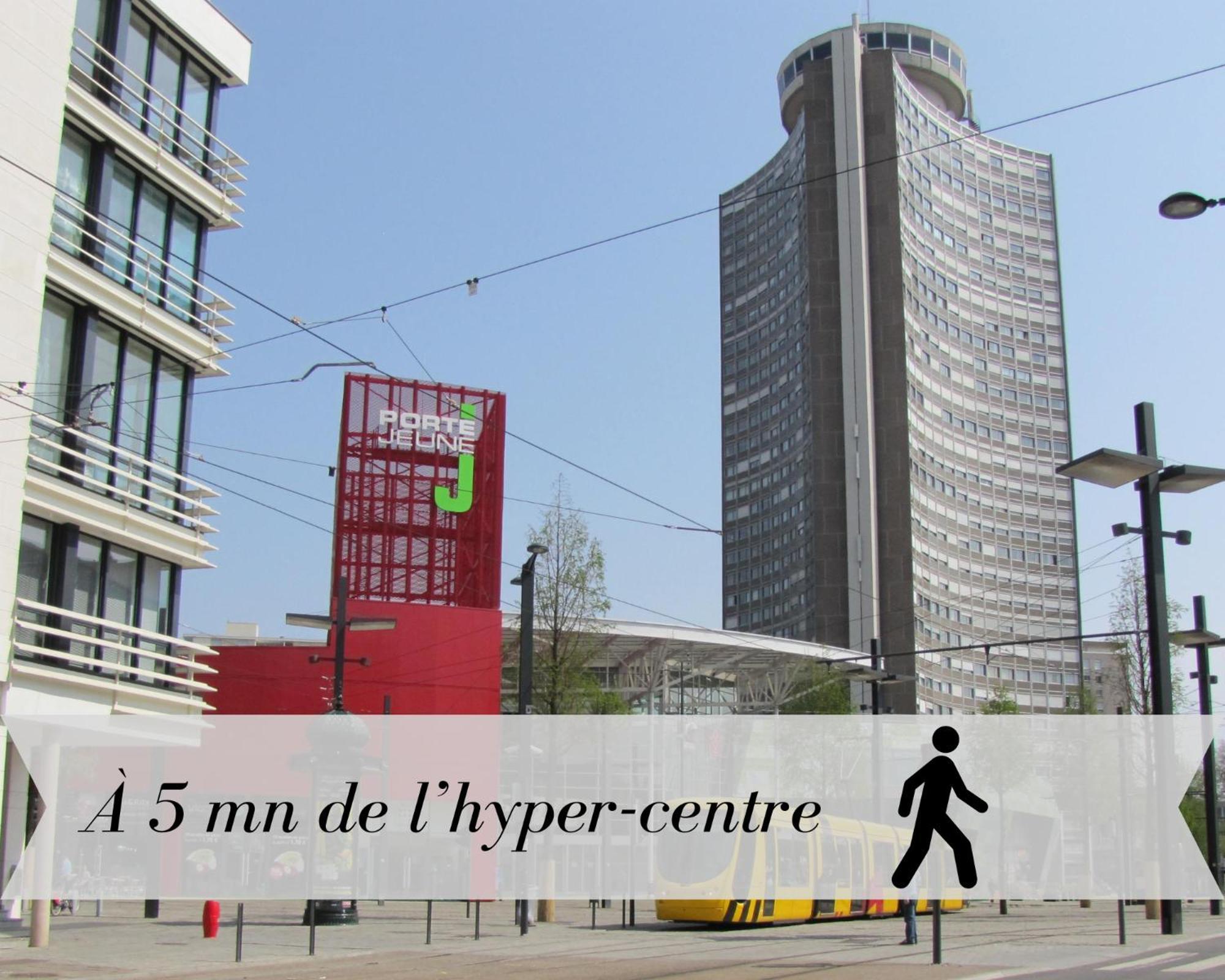 Le K - Mulhouse Centre Apartment Luaran gambar
