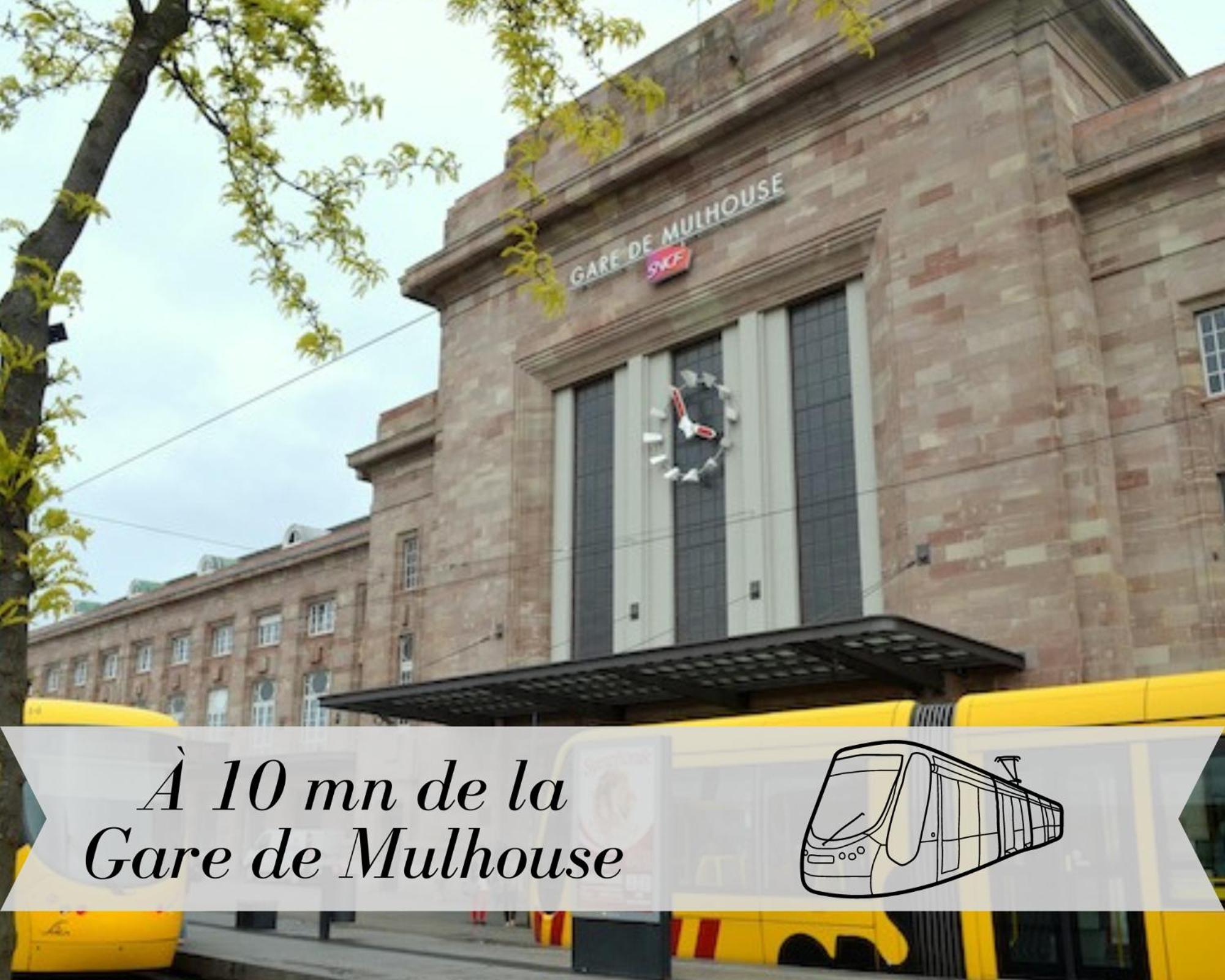 Le K - Mulhouse Centre Apartment Luaran gambar